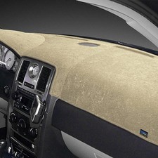 For Plymouth Barracuda 64-66 Dash Designs Brushed Suede Mocha Dash Cover