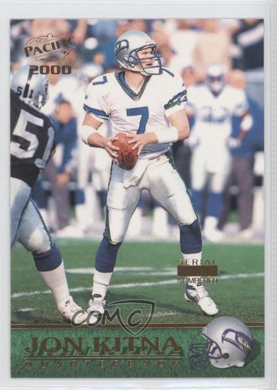 2000 Pacific Gold Missing Serial Number Jon Kitna #356 0a1