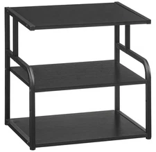  Printer Stand, 3-Tier Desktop Printer Table, Under Desk Printer Storage 