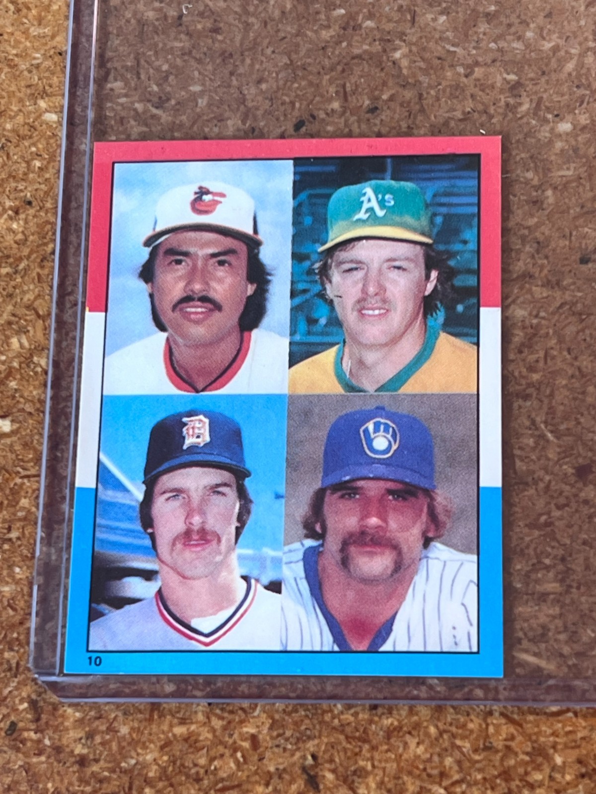 1982 Topps Baseball Stickers # 10 Denny Martinez McCatty Jack Morris P Vuckovich