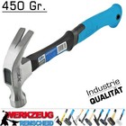 Schusterhammer Klauen Maurer Zimmermann Nagel Hammer Fiberglas ERGO Stiel 450 g