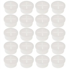 20pcs Cable Management Cable Wire Organizer Rubber Grommet Hole Cover