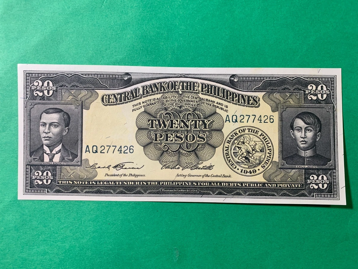 Uncertified 1949 Year Banknote Philippine Paper Money for sale | eBay
