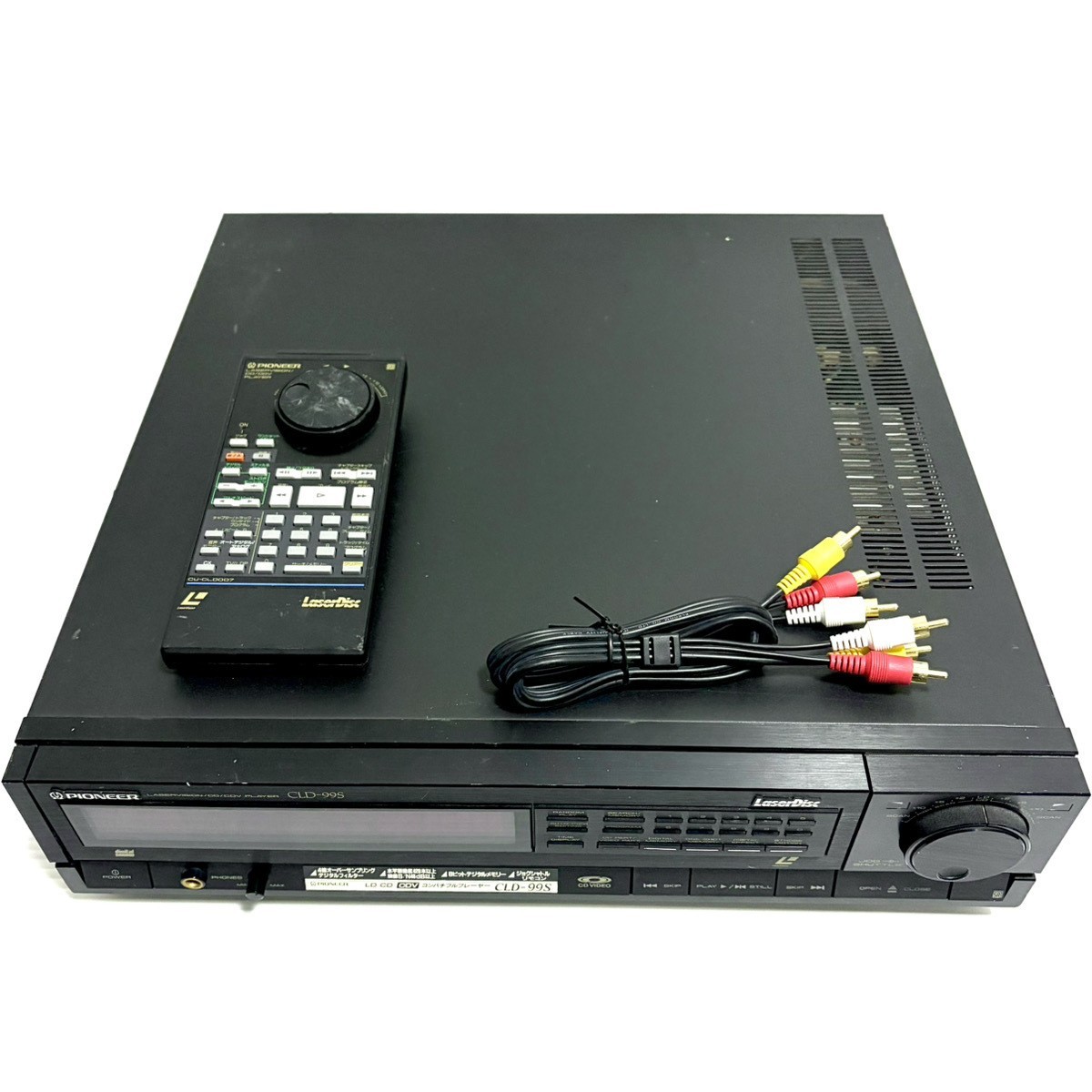 Pioneer CLD-99S CDV Laser Disc Compatible Player LD Audio Japan