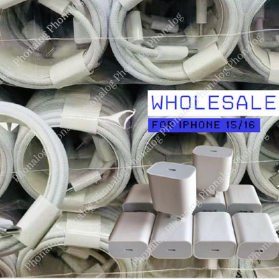 For iPhone 15 16 17 iPad PD Fast Charger Cord 20W USB-C Power Adapter Block Lot