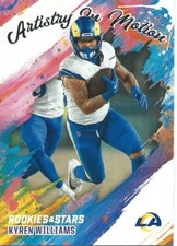 2025 Panini Rookies & Stars - Artistry in Motion Kyren Williams #12