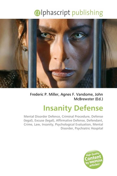 Frederic P. Miller (U. A.) | Insanity Defense | Taschenbuch | Englisch (2026)-image