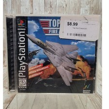 Jeu Top Gun Fire At Will - PlayStation 1 PS1 Version PAL - Complet Avec Boîtier Et Notice