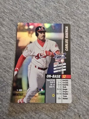 2003 MLB Showdown Carlos Baerga FOIL Super Season #111 Indians Near Mint RARE