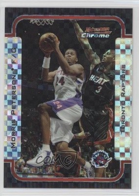2003-04 Bowman Rookies & Stars Chrome X-Fractor 56/150 Morris Peterson #72 nd3