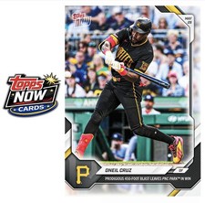 2026 Topps Now MLB #261 Oneil Cruz Pittsburgh...