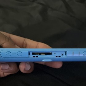 Sony PS Vita Blue Handheld System w/ Front Camera, Rear Touch Pad, USB-A