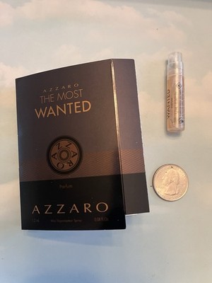 Azzaro The Most Wanted Eau Parfum Perfume Fragrance .04 oz Sample