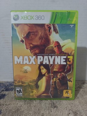 XBOX 360: MAX PAYNE 3 (ROCKSTAR GAMES, 2012, 2-Discs) CIB Complete 