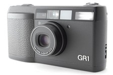 Read Near MINT Ricoh GR1 Black Point Shoot 35mm Film Camera From JAPAN