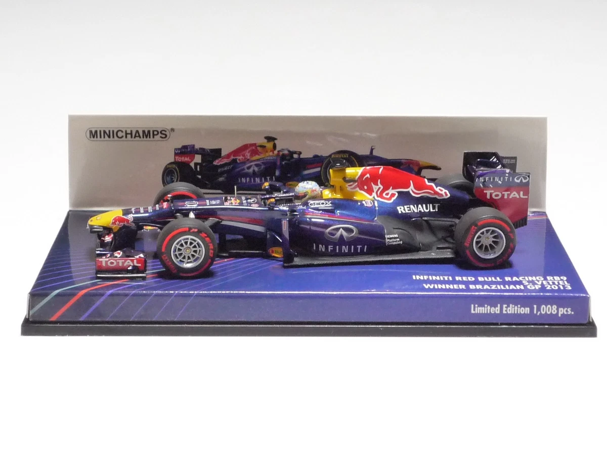 MINICHAMPS Sebastian Vettel RedBull Diecast Formula 1 Cars for