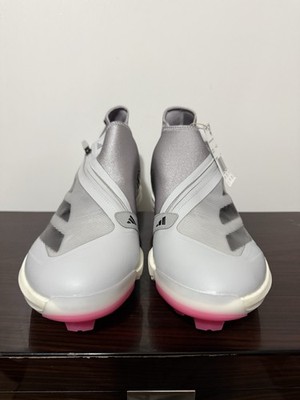 Adidas Adizero Impact+ TPU Grey Core Black Baseball Cleats ID0976