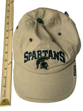 MSU Michigan State Spartans Adjustable Baseball Cap Hat 