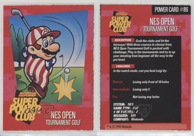 1992-95 Nintendo Super Power Club NES Open Tournament Golf #86 0lk4