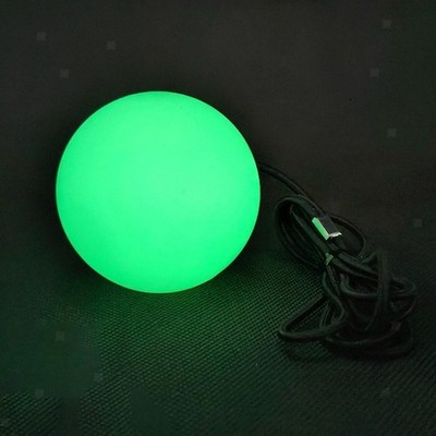Lacrosse-Trainingsball mit Seil, leuchtet im Dunkeln, tragbare Ausrüstung,
