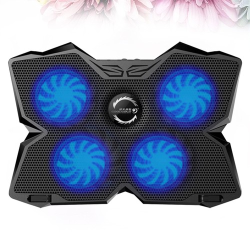 1Pc Noiseless Laptop Cooler Notebook Cooling Mat USB Cooler 4 Fans Computer - 第 5/12 張圖片