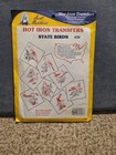 Aunt Martha's Iron-On Hot Iron Transfers Animals & Insects State Birds MPN 626 — photo 1