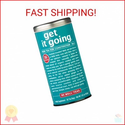 The Republic of Tea, Get It Going Tea, 36-Count