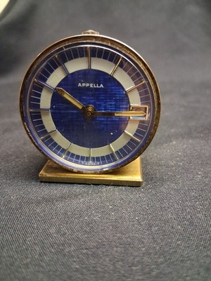 Appella Vintage Standing Alarm Clock - 7 Jewels SWISS MADE