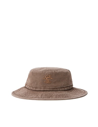 Rip Curl Searchers Sombrero Sol Ala Media Chocolate Hombre - Imagen 2 de 5
