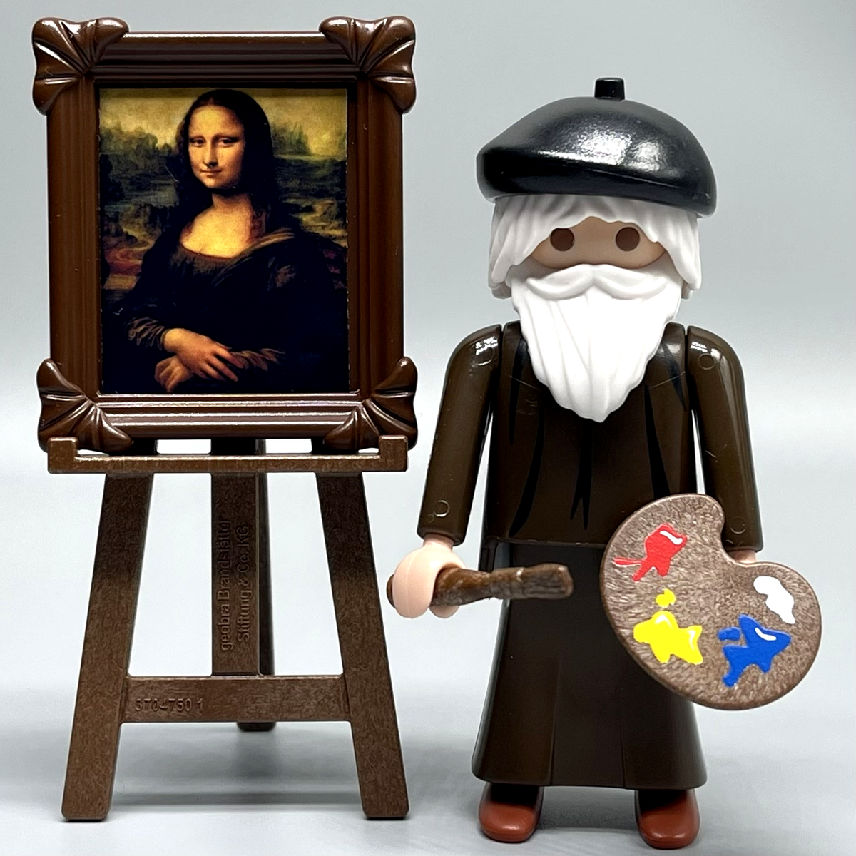 Playmobil Leonardo da Vinci Famous Artist Mona Lisa Painting Male