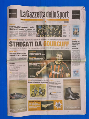 Gazzetta dello Sport 15. Sept. 2006 West Ham-Palermo 0-1 Livorno-Chievo-Parma