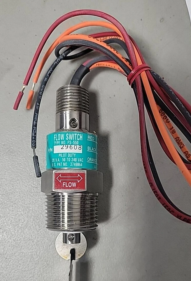 NEW Gems 29608 Flow Switch FS-550, SS, SS, STD, PDL FREE SHIPPING - Image 3 of 3