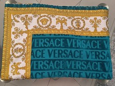 Versace Tagesdecke Stranddecke 195 x 145cm t&uuml;rkis, neu ohne OVP