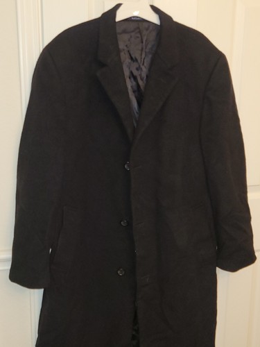 Vintage Men's Amicale Turnbury Wool/ Cashmere Coat - Picture 3 of 12