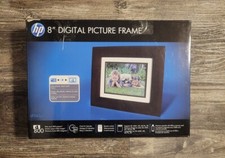 HP 8-inch Digital Picture Frame DF840p1 Clock Calendar BRAND NEW