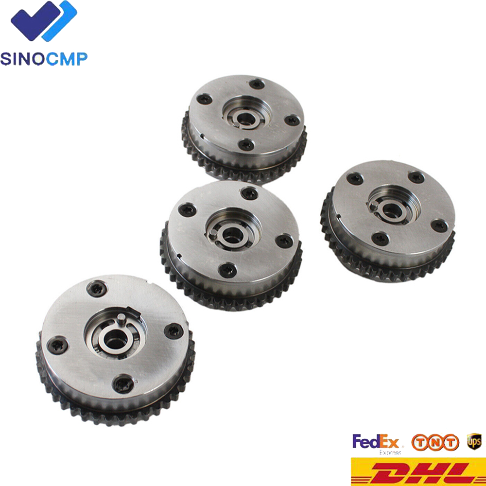 New 4pcs Intake Exhaust Camshaft Gear Actuator for Cadillac Saab G6 V6