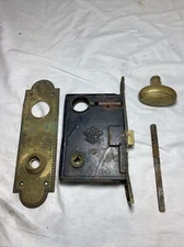 VINTAGE: RUSSWIN P1248 12 ENTRY LOCK Reversible Vernon T901 FOR RESTORATION