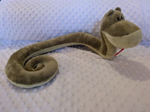 JUGUETE SUAVE SERPIENTE VERDE RETIRADO NICI 32" EXTREMADAMENTE RARO Y MUY COLECCIONABLE - Imagen 11 de 11