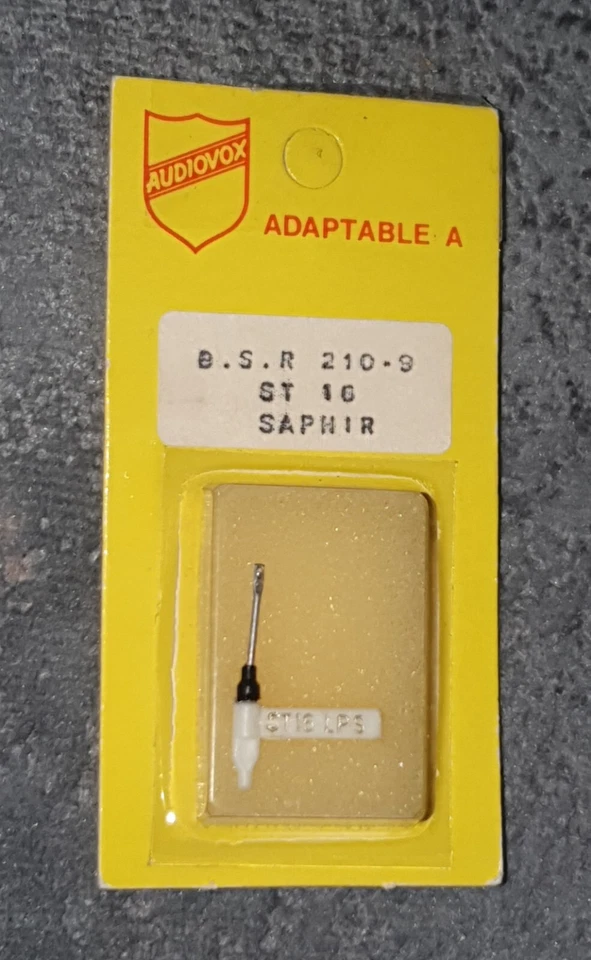 Diamant pour PHILIPS BSR ST 16 / ST 17 (Audiovox 210-3). - Photo 1/1