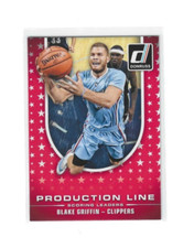 2014-15 Donruss Basketball Production Line Scoring Insert #6 Blake Griffin