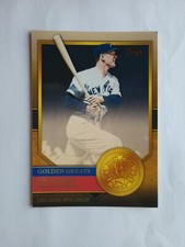 2012 Topps Baseball Golden Greats GG-1 Lou Gehrig