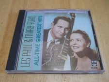 Les Paul & Mary Ford All Time Greatest Hits CD 1990 Capital Records Inc Audio CD