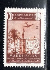 SPAIN SPANISH COLONIES MOROCCO EUROPE STAMP  MINT HINGED  LOT 497U