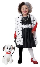 Disney 101 Dalmatians Diva Cruella Villain Toddler Costume