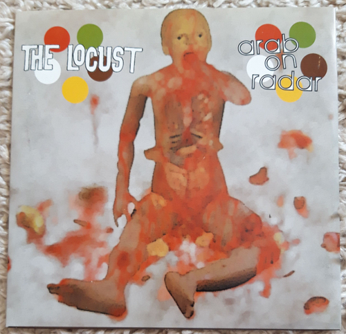 The Locust Arab on Radar Green Shape Vinyl EP 33RPM 7 
