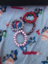 Sport bracelet set includes baseball basketball soccer ball and football