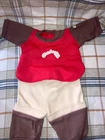 Vintage Cabbage Patch Kids/Doll Clothes -Brown/Tan Red Tracksuit  (140)