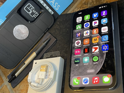 Apple iPhone 13 Pro Max  (128gb) 5G Unlocked (A2484) Pristine Display/ Open-Box