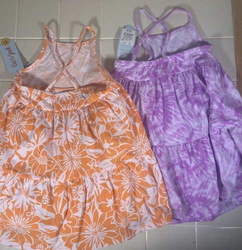 Cat & Jack 2 Sommerkleid Gr. 18 Monate Neu mit Etikett Blumenmuster Pullover - Bild 4 von 10