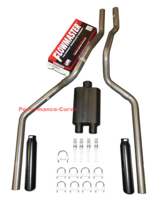 88-93 Chevrolet GMC Truck 4.3 5.0 5.7 Dual Exhaust Mandrel - Flowmaster Super 44